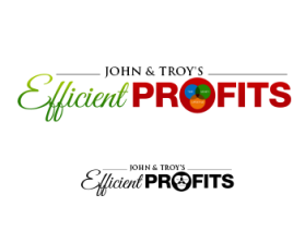 Logo Design entry 790253 submitted by bocaj.ecyoj to the Logo Design for John & Troy's Efficient Profits run by johnstp