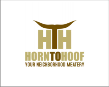 Logo Design entry 791668 submitted by phonic to the Logo Design for Horn To Hoof run by meat guy