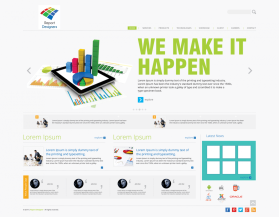 A similar Web Design submitted by webwinner to the Web Design contest for GoDigital Media Group by jasonpet