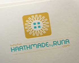 Logo Design entry 794269 submitted by tina_t to the Logo Design for www.haathmadebyruna.com run by haathmadebyruna