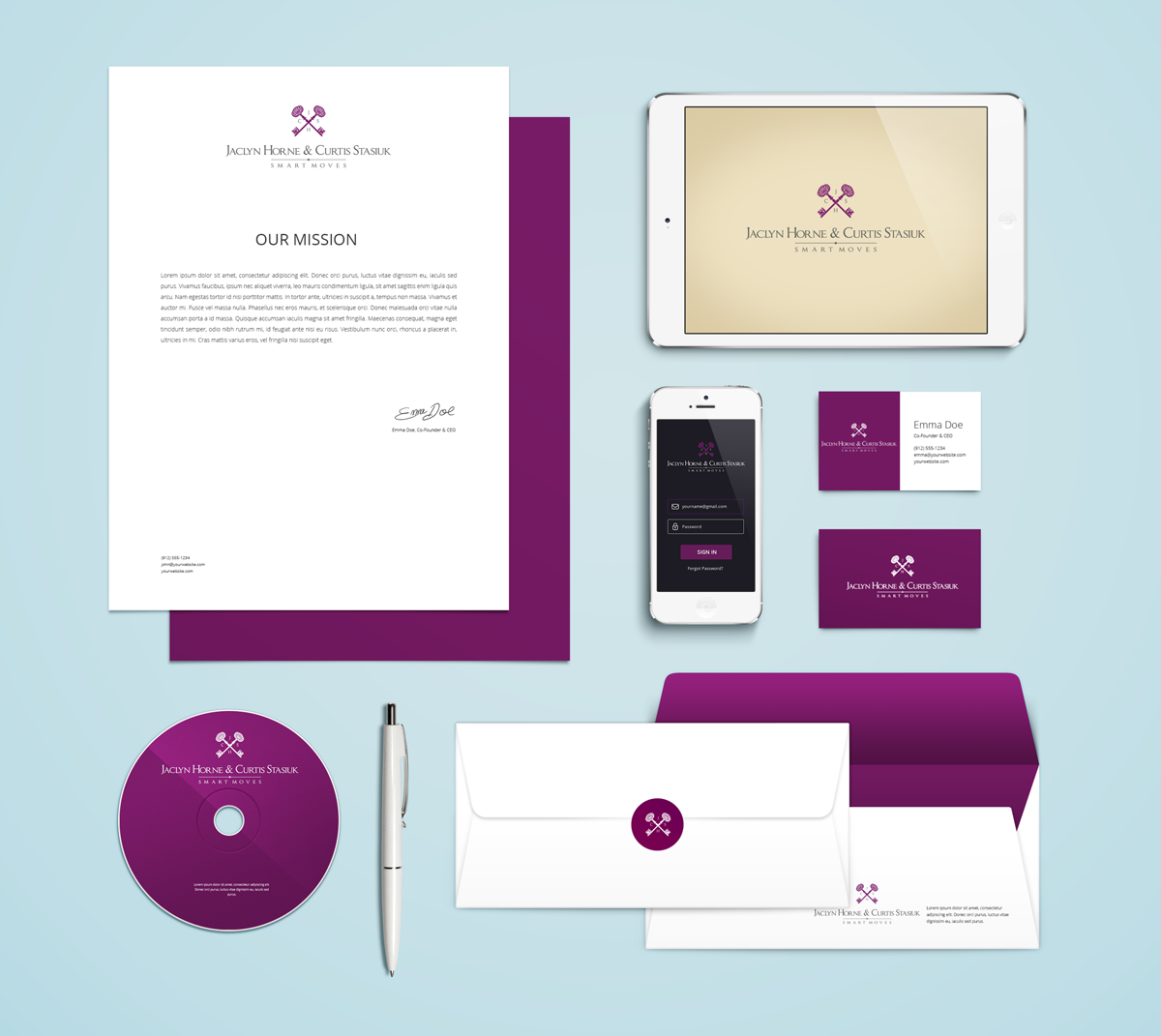 Business Card & Stationery Design entry 829392 submitted by lurth