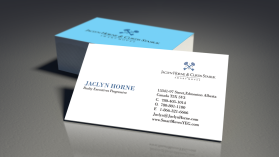 Business Card & Stationery Design entry 795704 submitted by Viktor to the Business Card & Stationery Design for Jaclyn Horne & Curtis Stasiuk -SmartmovesYEG.com -Realty Executives Progressive run by ehorneja2