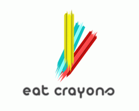 Logo Design entry 801319 submitted by Adam to the Logo Design for Eat Crayons run by eatcrayons