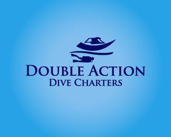 Logo Design entry 802286 submitted by ibbie ammiel to the Logo Design for Double Action Dive Charters run by dri$1170
