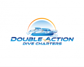 Logo Design entry 802222 submitted by Cre8iveVines to the Logo Design for Double Action Dive Charters run by dri$1170