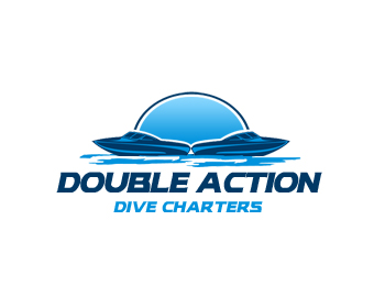 Logo Design entry 802286 submitted by RM.designs to the Logo Design for Double Action Dive Charters run by dri$1170