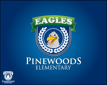 Logo Design entry 802673 submitted by bocaj.ecyoj to the Logo Design for Pinewoods Elementary  run by mhenry