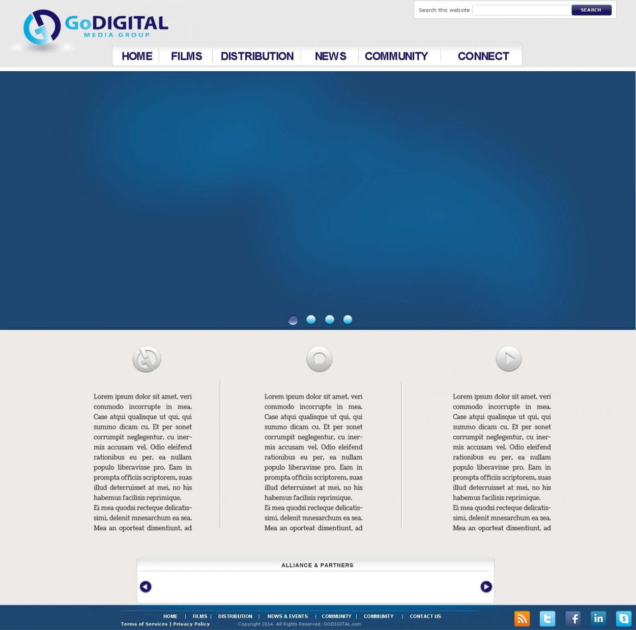Web Design entry 842243 submitted by jonny2quest