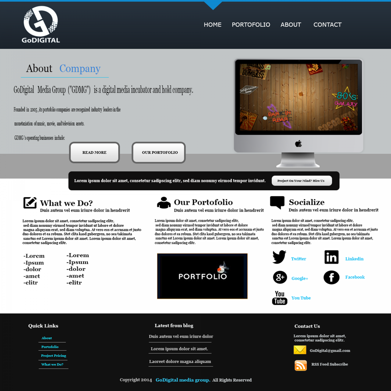 Web Design entry 849970 submitted by designer77