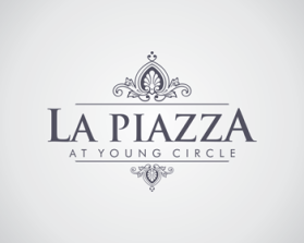 Logo Design entry 806481 submitted by vectored to the Logo Design for La Piazza at Young Circle run by LaVue