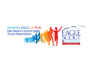 Logo Design entry 809506 submitted by life05 to the Logo Design for Soring Eagle 5K run - Dan Beard Council Eagle Scout Association run by kruther0509