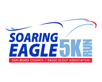 Logo Design entry 809506 submitted by nivra.garcia to the Logo Design for Soring Eagle 5K run - Dan Beard Council Eagle Scout Association run by kruther0509