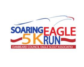 Logo Design entry 809512 submitted by jeeva to the Logo Design for Soring Eagle 5K run - Dan Beard Council Eagle Scout Association run by kruther0509