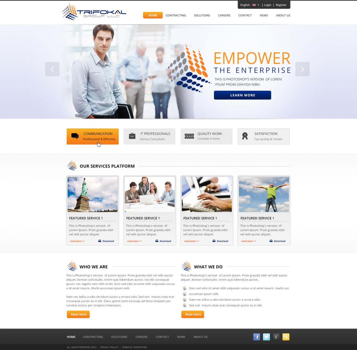Web Design entry 844579 submitted by wirepaper