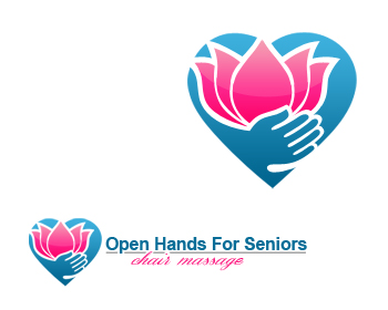 Logo Design entry 812356 submitted by RM.designs to the Logo Design for Open Hands For Seniors-chair massage run by Wildhorsepower 