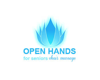 Logo Design entry 812356 submitted by dreaming.of.you to the Logo Design for Open Hands For Seniors-chair massage run by Wildhorsepower 