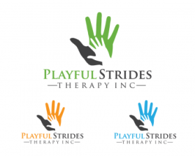 Logo Design entry 813873 submitted by J.D to the Logo Design for Playful Strides Therapy Inc run by cathyot