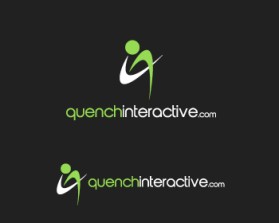 Logo Design entry 815851 submitted by evycantiq to the Logo Design for www.quenchinteractive.com run by TeflonFong