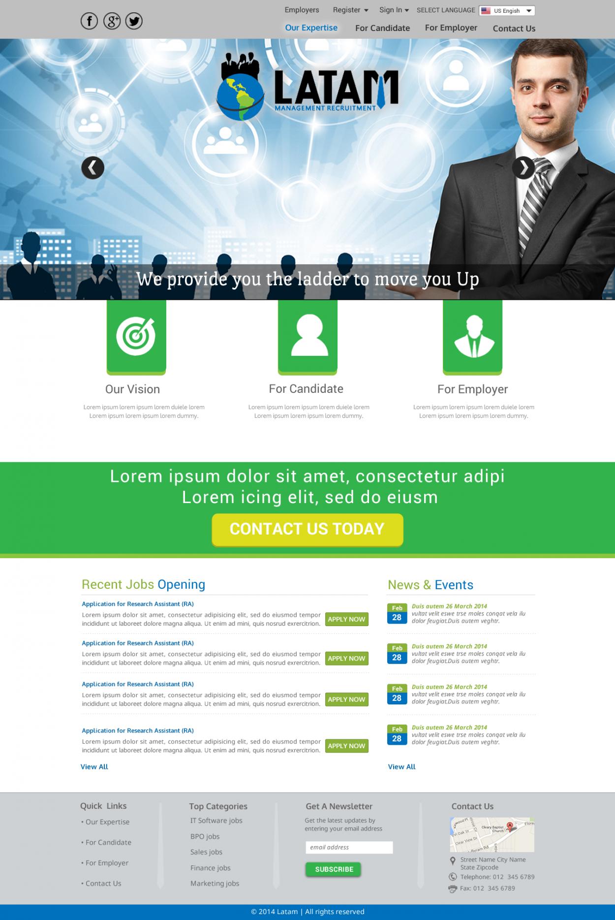 Web Design entry 849907 submitted by nerdcreatives
