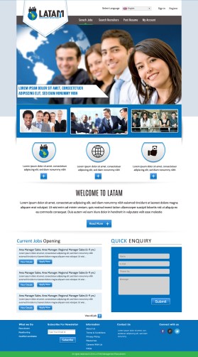 Web Design entry 851788 submitted by dheeraj