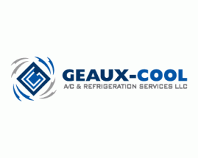 Logo Design entry 817367 submitted by J.D to the Logo Design for GEAUX-COOL A/C & REFRIGERATION SERVICES  LLC run by joebozie3