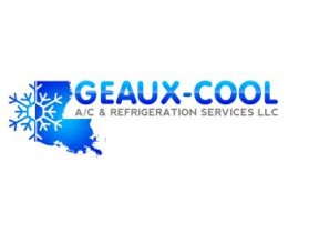 Logo Design entry 817380 submitted by quattrog to the Logo Design for GEAUX-COOL A/C & REFRIGERATION SERVICES  LLC run by joebozie3