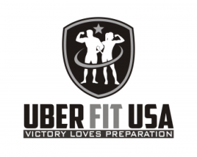 Logo Design entry 819807 submitted by shabrinart2 to the Logo Design for Uber Fit USA run by TalulaRoski