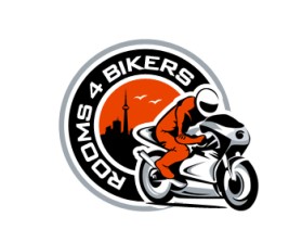 Logo Design entry 820604 submitted by RM.designs to the Logo Design for rooms4bikers.com run by kellyhanson
