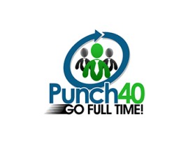 Logo Design entry 822054 submitted by FactoryMinion to the Logo Design for Punch40 run by davidtfts