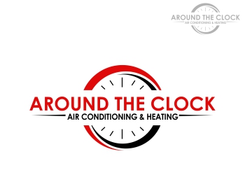 Logo Design entry 822240 submitted by cmyk to the Logo Design for Around The Clock Air Conditioning & Heating run by around the clock