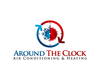 Logo Design entry 822269 submitted by shumalumba to the Logo Design for Around The Clock Air Conditioning & Heating run by around the clock