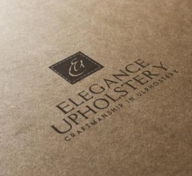 Logo Design entry 822989 submitted by payjah to the Logo Design for Elegance Upholstery, Inc. run by marroyo