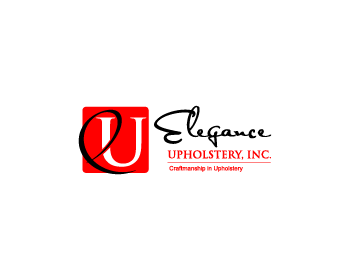Logo Design entry 822999 submitted by graphic_mj to the Logo Design for Elegance Upholstery, Inc. run by marroyo