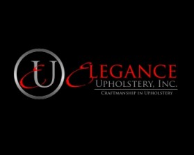 Logo Design entry 823029 submitted by cmyk to the Logo Design for Elegance Upholstery, Inc. run by marroyo