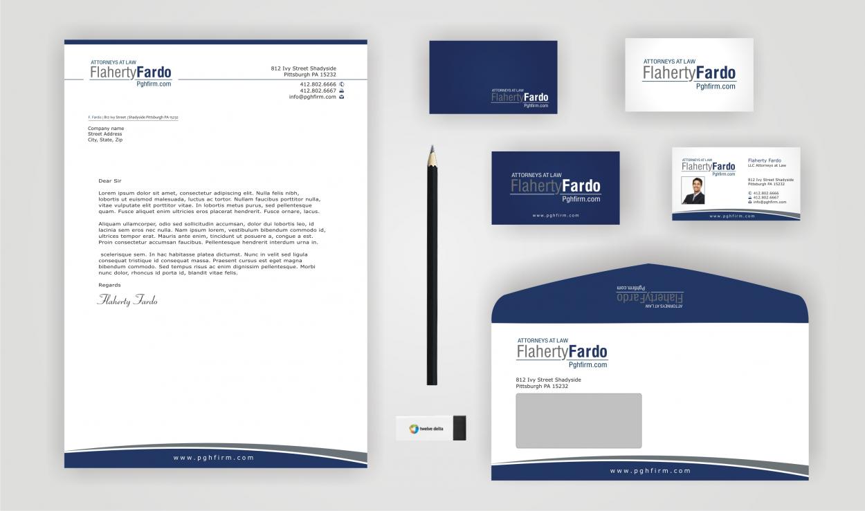 Business Card & Stationery Design entry 858143 submitted by skyford412