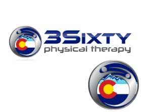 Logo Design entry 827006 submitted by airish.designs to the Logo Design for 3sixty physical therapy run by 3sixty