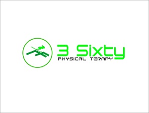 Logo Design entry 827041 submitted by k3m3 to the Logo Design for 3sixty physical therapy run by 3sixty