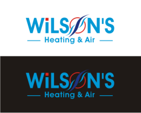 Logo Design entry 827887 submitted by FactoryMinion to the Logo Design for Wilson's Heating & Air run by stephen@wilsonsac.com