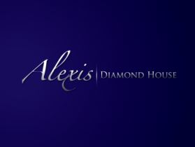 Logo Design entry 829612 submitted by Zeromaster to the Logo Design for Alexis Diamond House run by alexisdiamonds