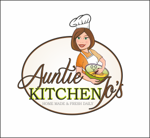 Logo Design entry 831589 submitted by joa to the Logo Design for Auntie Jo's Kitchen run by baybyrocks