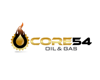 Logo Design entry 833331 submitted by Magmion to the Logo Design for Core 54 Oil & Gas run by ttuppp