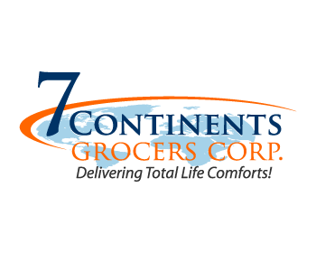 Logo Design entry 835040 submitted by dsdezign to the Logo Design for 7 Continents Grocers Corp. run by pjmayowork