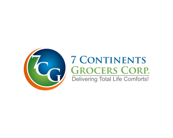 Logo Design entry 835140 submitted by kebasen to the Logo Design for 7 Continents Grocers Corp. run by pjmayowork