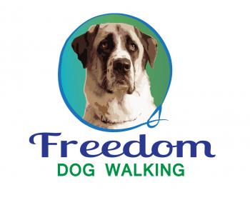 Logo Design entry 836569 submitted by hegesanyi to the Logo Design for Freedom Dog Walking run by buckeyeheel@yahoo.com