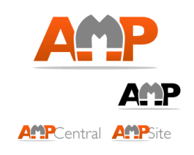Logo Design entry 837545 submitted by Ganbatte! to the Logo Design for AMPCentral / AMP run by SupportLassoHQ