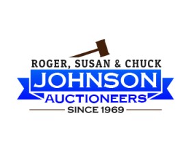 Logo Design entry 838439 submitted by dsdezign to the Logo Design for Johnson Auctioneers (Roger, Susan & Chuck Johnson) run by Bidcaller