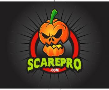Logo Design entry 840965 submitted by ArtDevil to the Logo Design for www.scarepro.com run by FreakyFindz