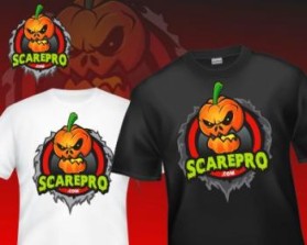 Logo Design entry 840935 submitted by mv777 to the Logo Design for www.scarepro.com run by FreakyFindz