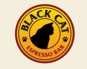 Logo Design entry 844054 submitted by Teguh82 to the Logo Design for Black Cat Espresso Bar  run by Black Cat