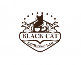 Logo Design entry 844084 submitted by Teguh82 to the Logo Design for Black Cat Espresso Bar  run by Black Cat